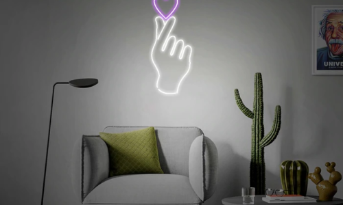 Bring Neon Lights to the Room to Enjoy a Sparkling, Unique, and Desirable Climate