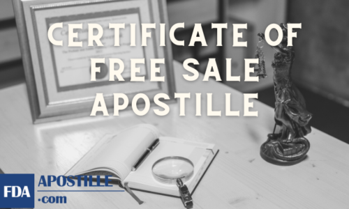 Certificate of Free Sale Apostille Things to Know Before You Buy